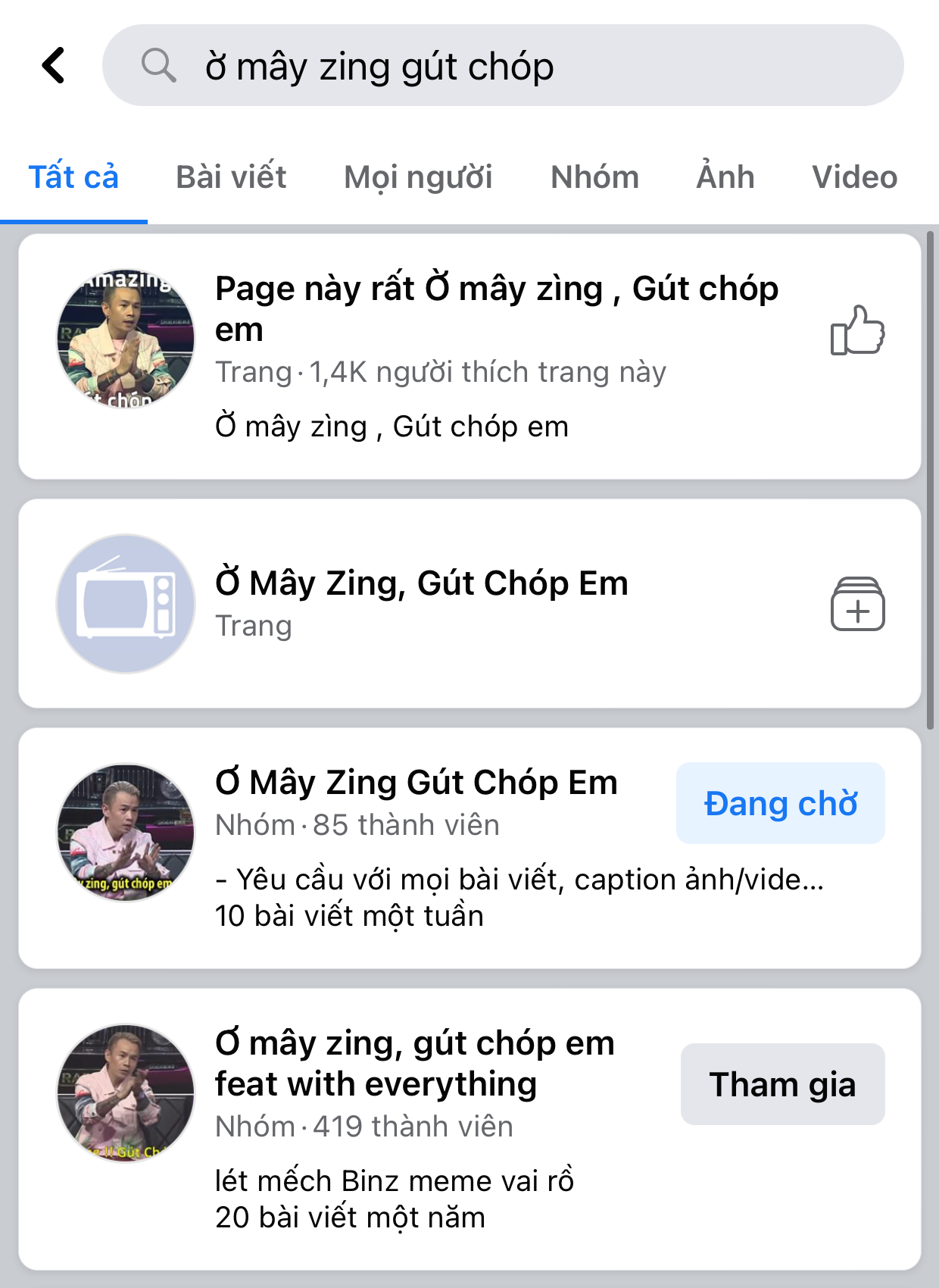 Câu nói còn trở thành tên page, tên group Facebook thế này thì chỉ có Binz làm được Sau “Rap Việt”, Binz không chỉ có một pose mà còn “bão” trend chỉ bằng một câu ảnh 5