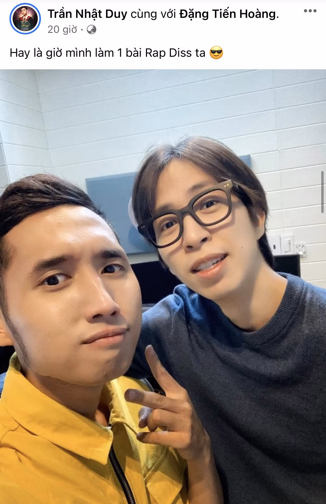 Trước nghi vấn Duy Andy là rapper được ViruSs nhờ vả "diss" Bình Gold, Karik khuyên: “Bỏ nhé!” ảnh 1