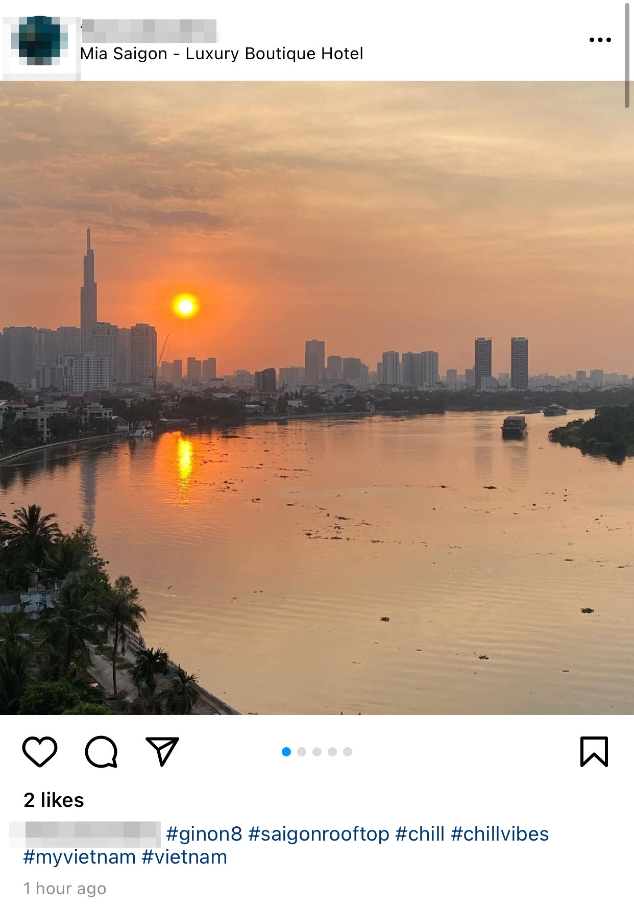 Tạm gác lại lo âu, người dân Sài Gòn cùng ngắm hoàng hôn đẹp như trong phim “La La Land“ ảnh 3