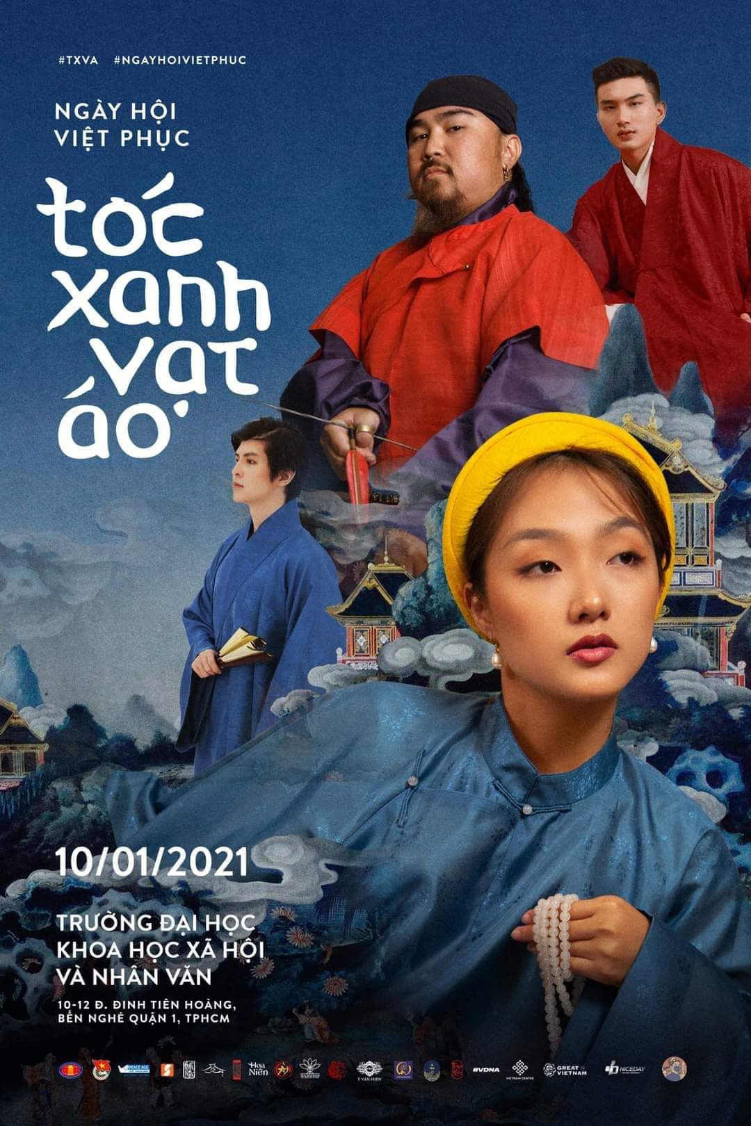 Đạo diễn Kawaii Tuấn Anh ấm lòng trước giá trị văn hóa Việt ở ngày hội “Tóc Xanh Vạt Áo“ ảnh 1