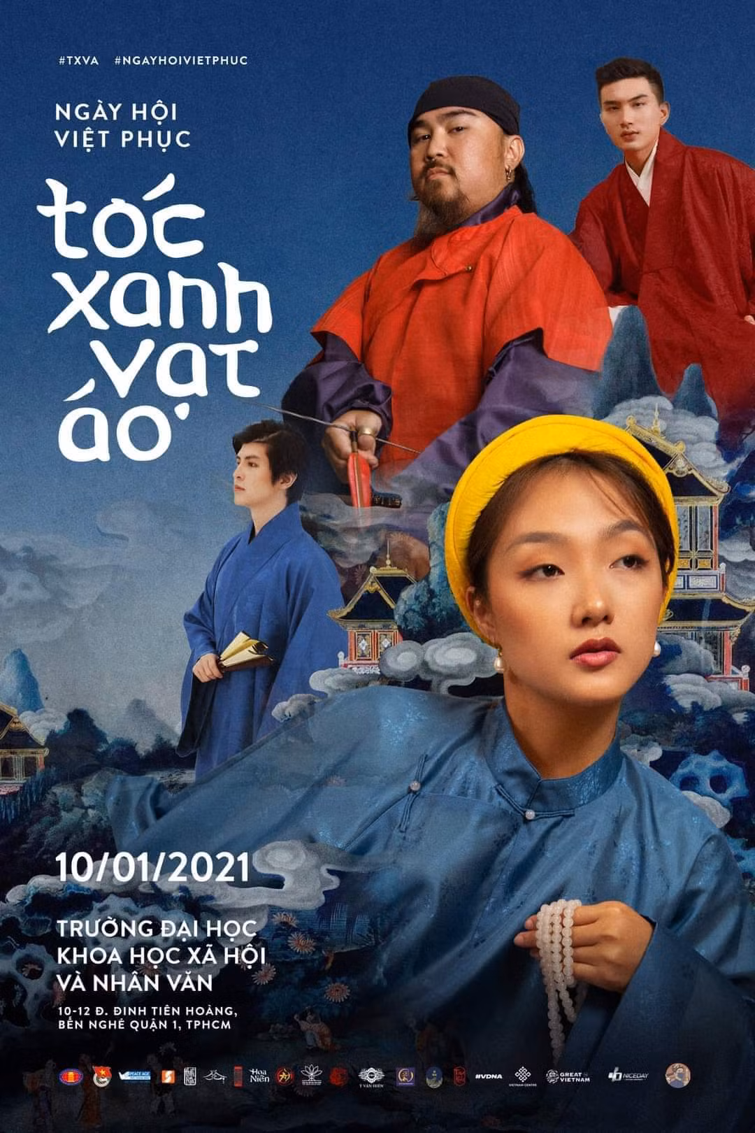 Đạo diễn Kawaii Tuấn Anh ấm lòng trước giá trị văn hóa Việt ở ngày hội “Tóc Xanh Vạt Áo“ ảnh 1
