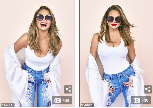 Mỹ nhân nóng bỏng Chrissy Teigen bán nude khoe vòng 1 'bốc lửa' ảnh 12