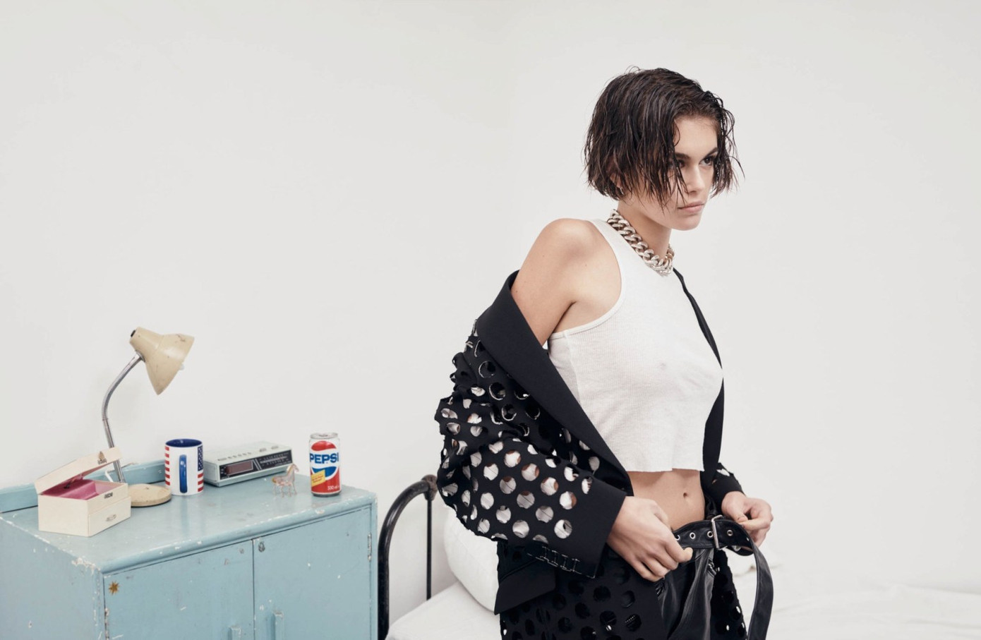 Con gái siêu mẫu của Cindy Crawford 'thả rông' táo bạo ảnh 6