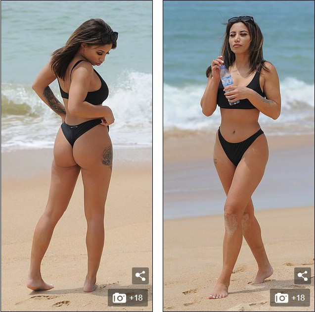 Kayleigh Morris diện mốt không nội y ra phố, gợi cảm 'nhức mắt' ảnh 7