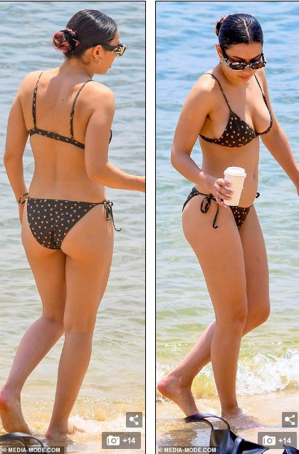 Charli XCX đẹp nuột nà không tỳ vết với áo tắm bé xíu ảnh 7