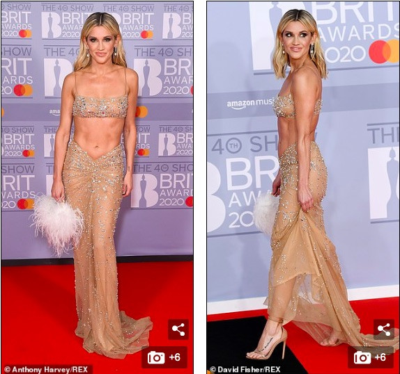 Cựu thành viên Pussycat Dolls mặc crop top xuyên thấu siêu ngắn ảnh 6