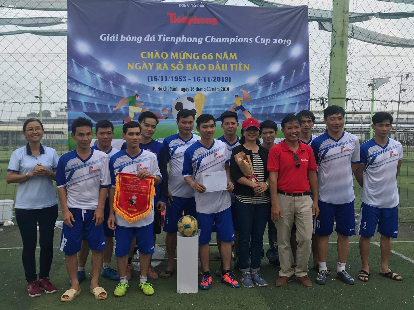 Đội bóng Đoàn Thanh niên EVNHCM vô địch Tienphong Champions Cup 2019 ảnh 4
