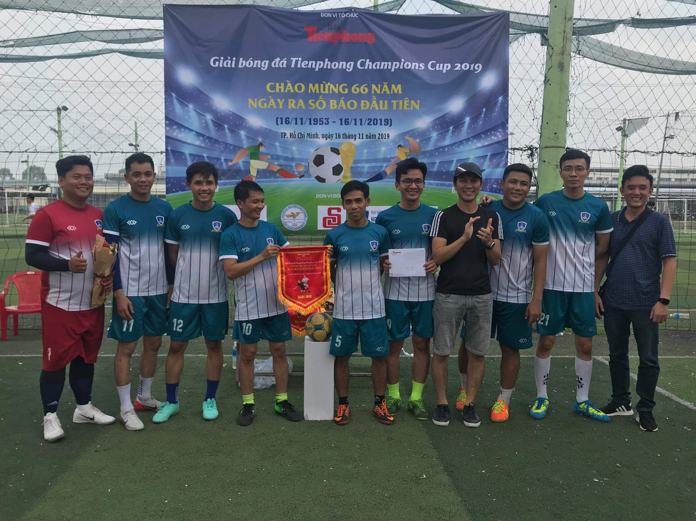 Đội bóng Đoàn Thanh niên EVNHCM vô địch Tienphong Champions Cup 2019 ảnh 3