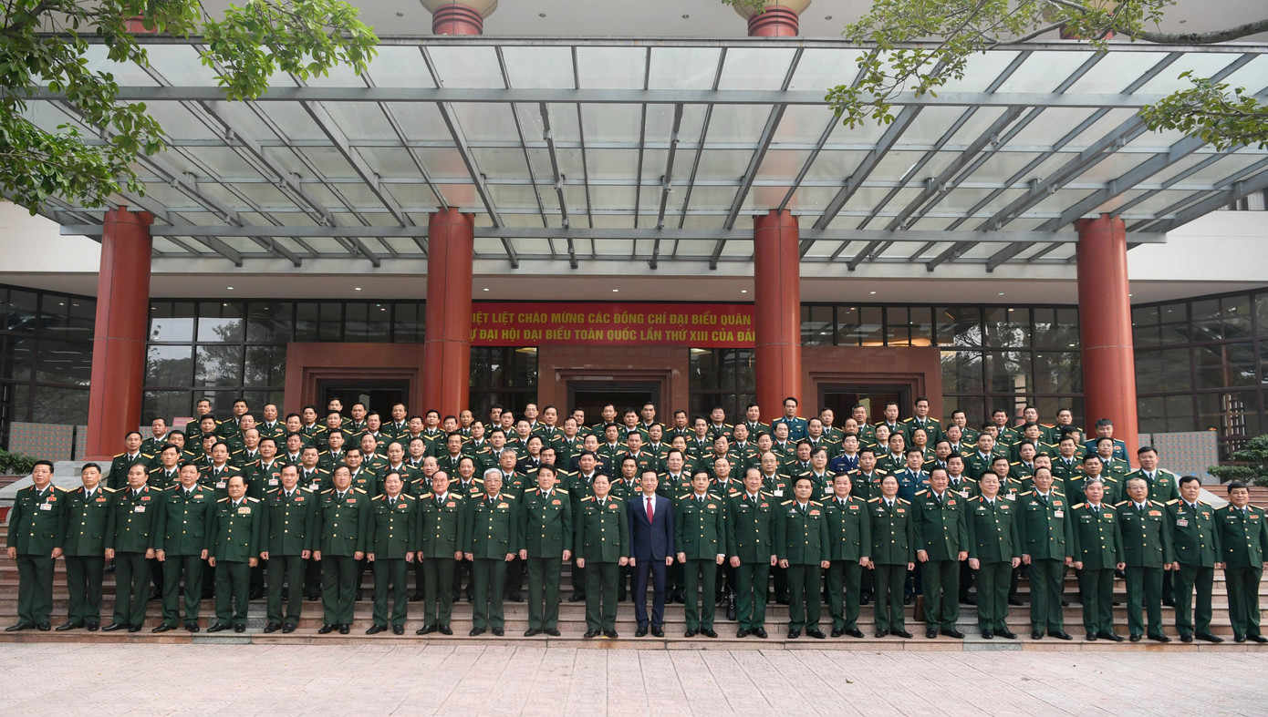 Quân ủy T.Ư gặp mặt 125 đại biểu Quân đội dự Đại hội Đảng XIII ảnh 2