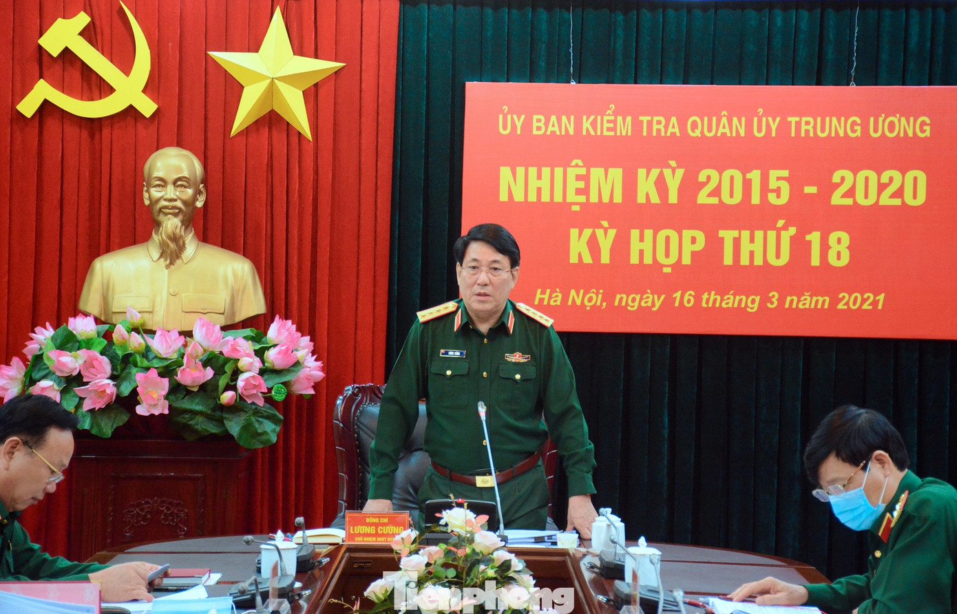 Ủy ban Kiểm tra Quân ủy T.Ư đề nghị thi hành kỷ luật 10 quân nhân ảnh 1