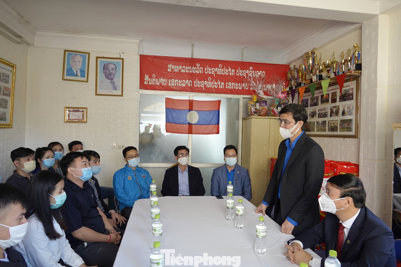 Lãnh đạo T.Ư Đoàn chúc Tết chiến sĩ phòng cháy chữa cháy, sinh viên, du học sinh ảnh 3