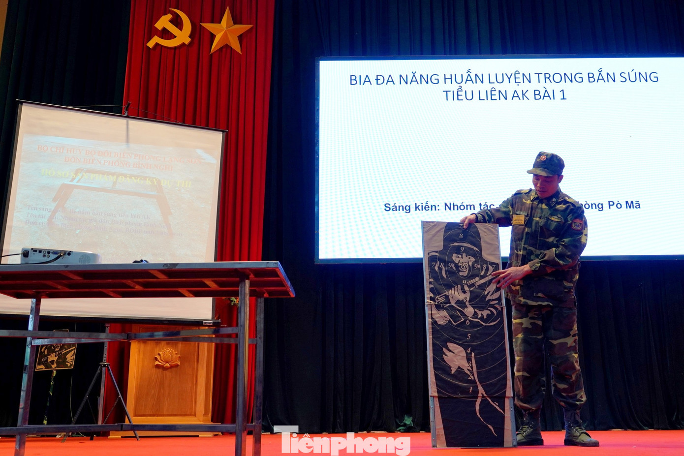 Biên phòng xứ Lạng trổ tài về các học cụ huấn luyện ảnh 3