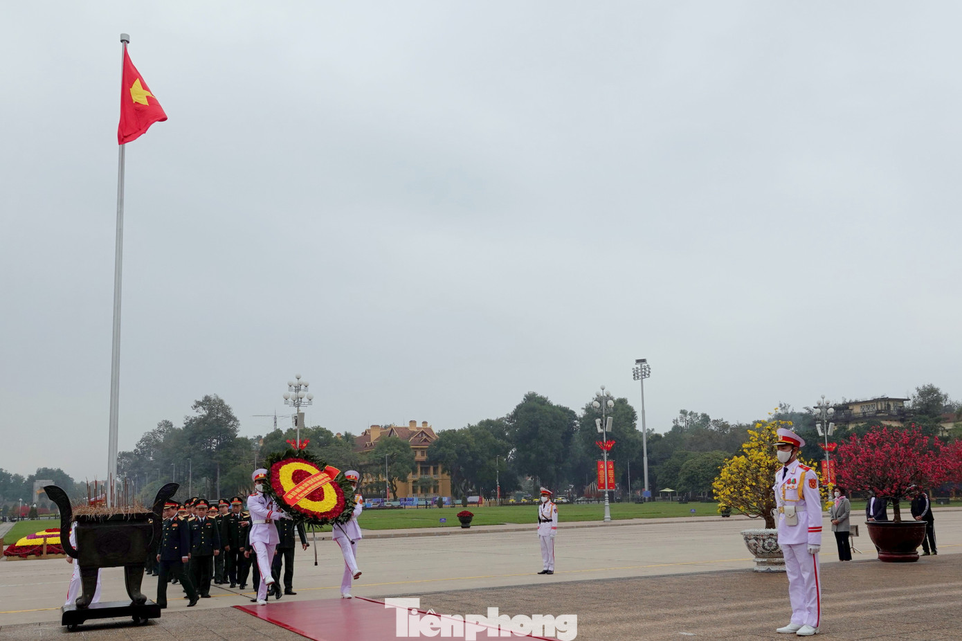 Thượng tướng Phan Văn Giang giao nhiệm vụ đầu xuân cho BTL Bảo vệ Lăng ảnh 7