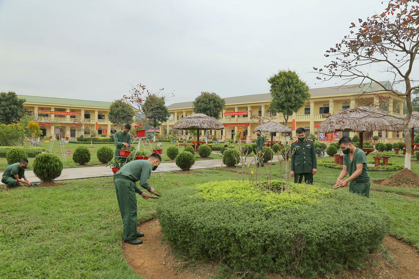 Tân binh Trung đoàn 246 gác nỗi nhớ nhà, hăng say tập luyện ảnh 8