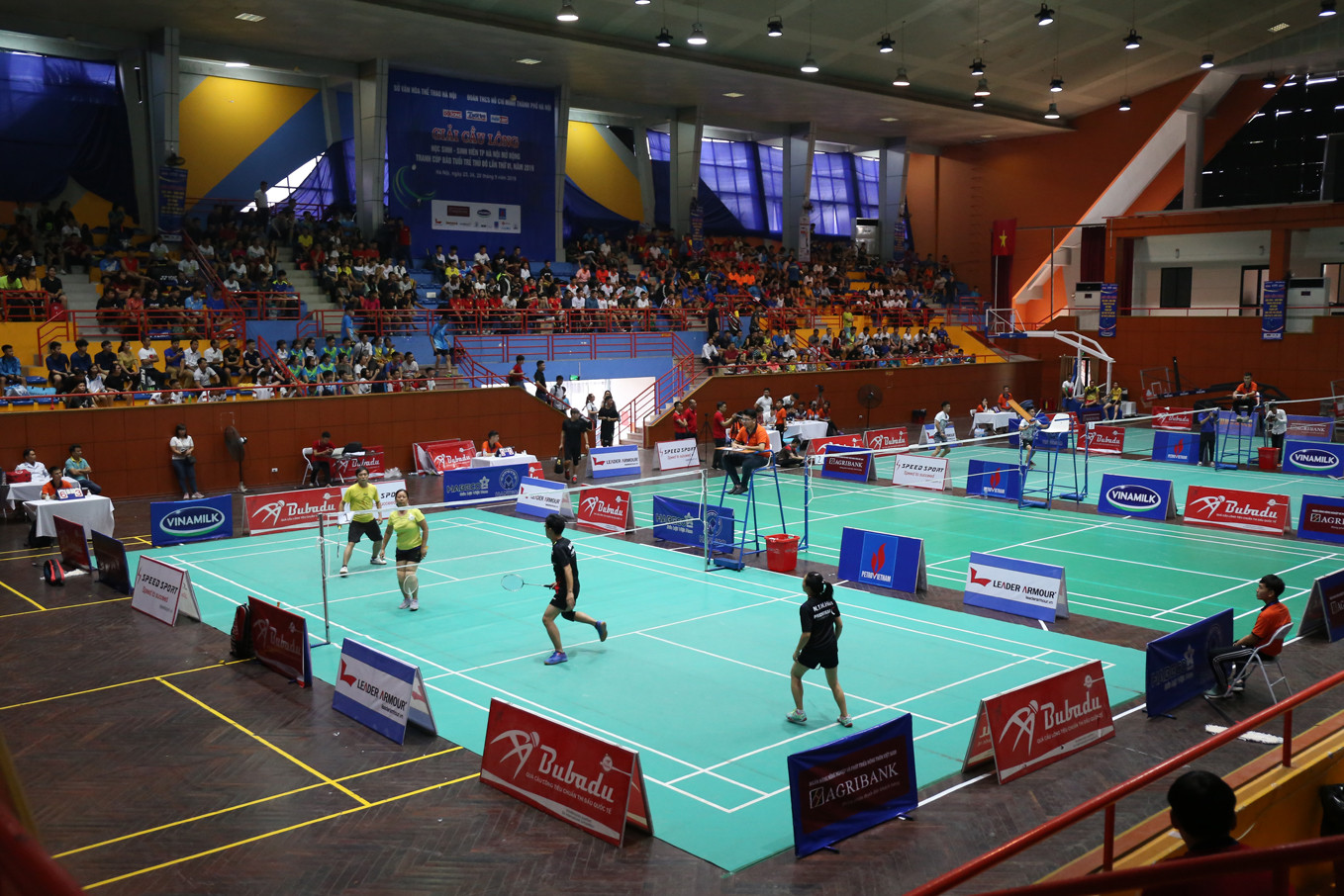 Giải cầu lông tranh Cúp báo Tuổi trẻ Thủ đô lần VII: Chắp cánh những tài năng ảnh 1