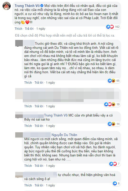 Khẳng định Du Thiên đúng khi vẫn coi Đường ‘Nhuệ’ là anh, MC Thành Trung bị chỉ trích ảnh 3