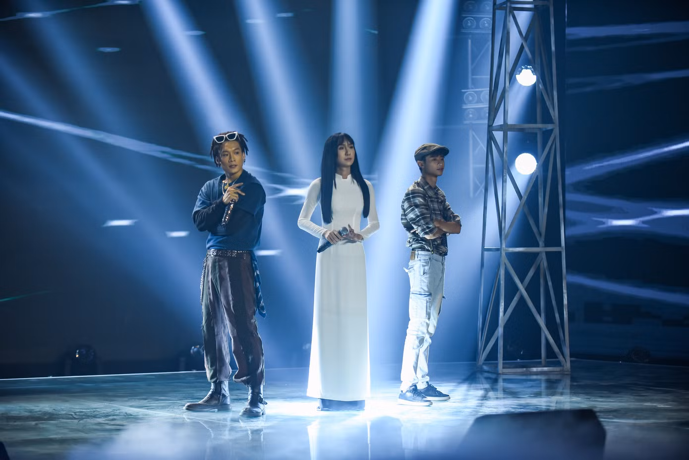 Lynk Lee vào vai Hà Lan, hỗ trợ Dablo và Linh Thộn tái hiện nhạc phim “Mắt Biếc” bằng rap ảnh 1