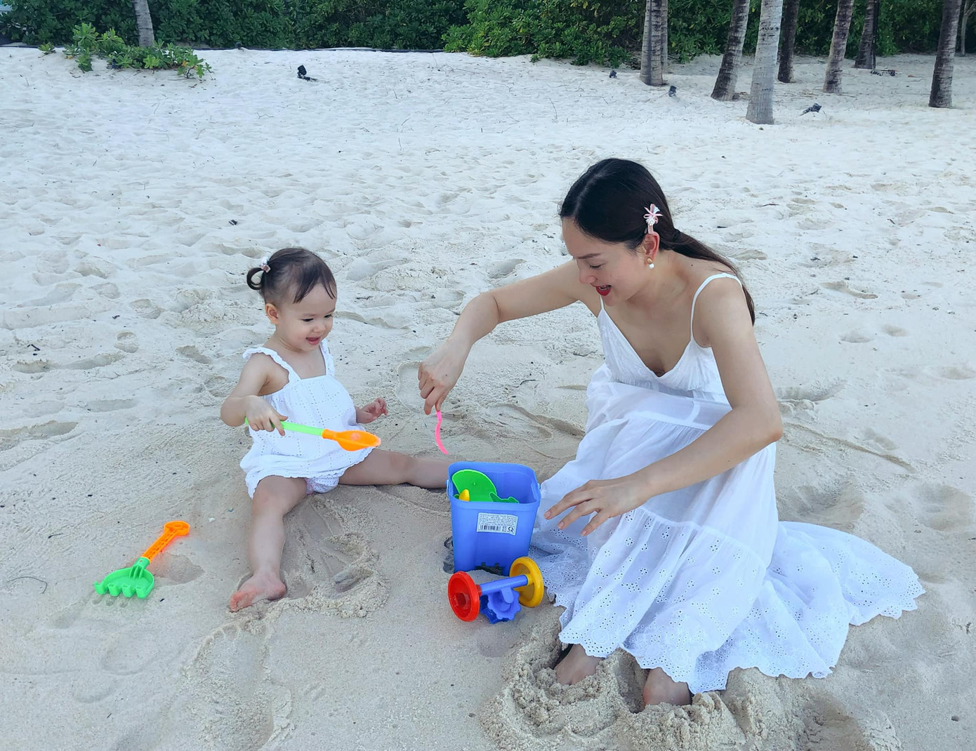 Lan Phương khoe con gái cưng 22 tháng tuổi đã biết hết mặt chữ cái ảnh 1