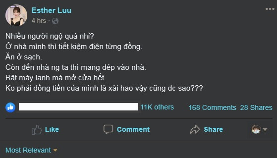 Lần hiếm hoi Hari Won thể hiện bức xúc trên mạng xã hội ảnh 1