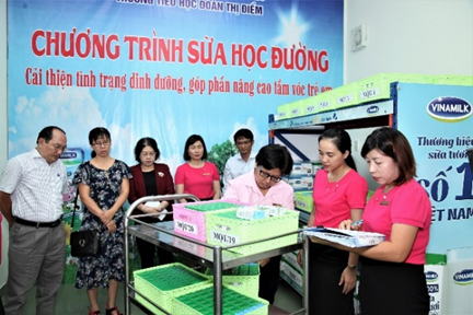 Sữa học đường TP Hồ Chí Minh đã bắt đầu vào nhịp chỉ sau 2 tuần triển khai ảnh 1