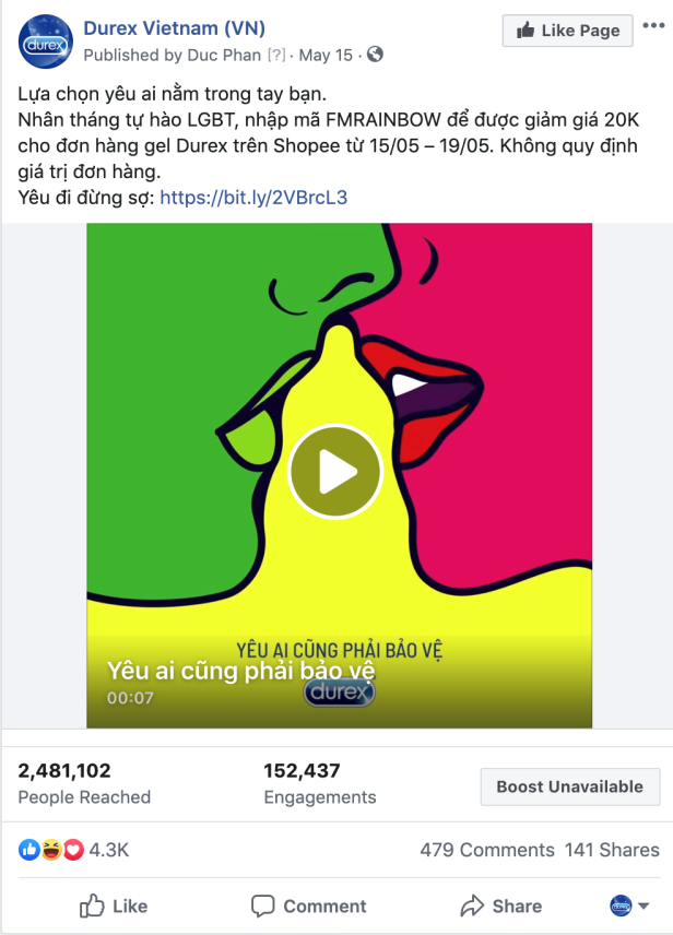 Durex Việt Nam giành Giải Vàng cho quảng cáo trên mạng xã hội ảnh 5