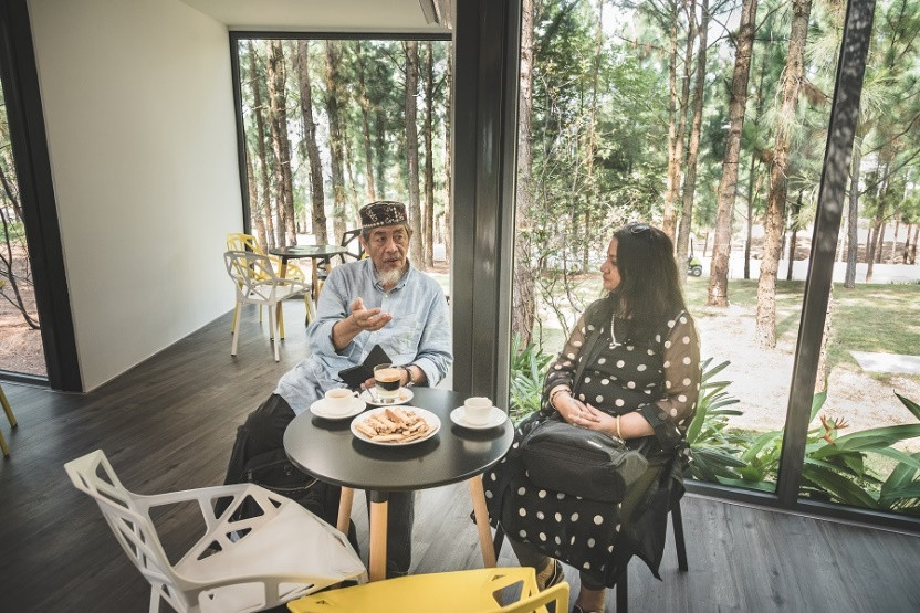 Đoàn nghệ sĩ châu Á ngỡ ngàng với Triển lãm nghệ thuật độc đáo tại Đại Lải ảnh 11