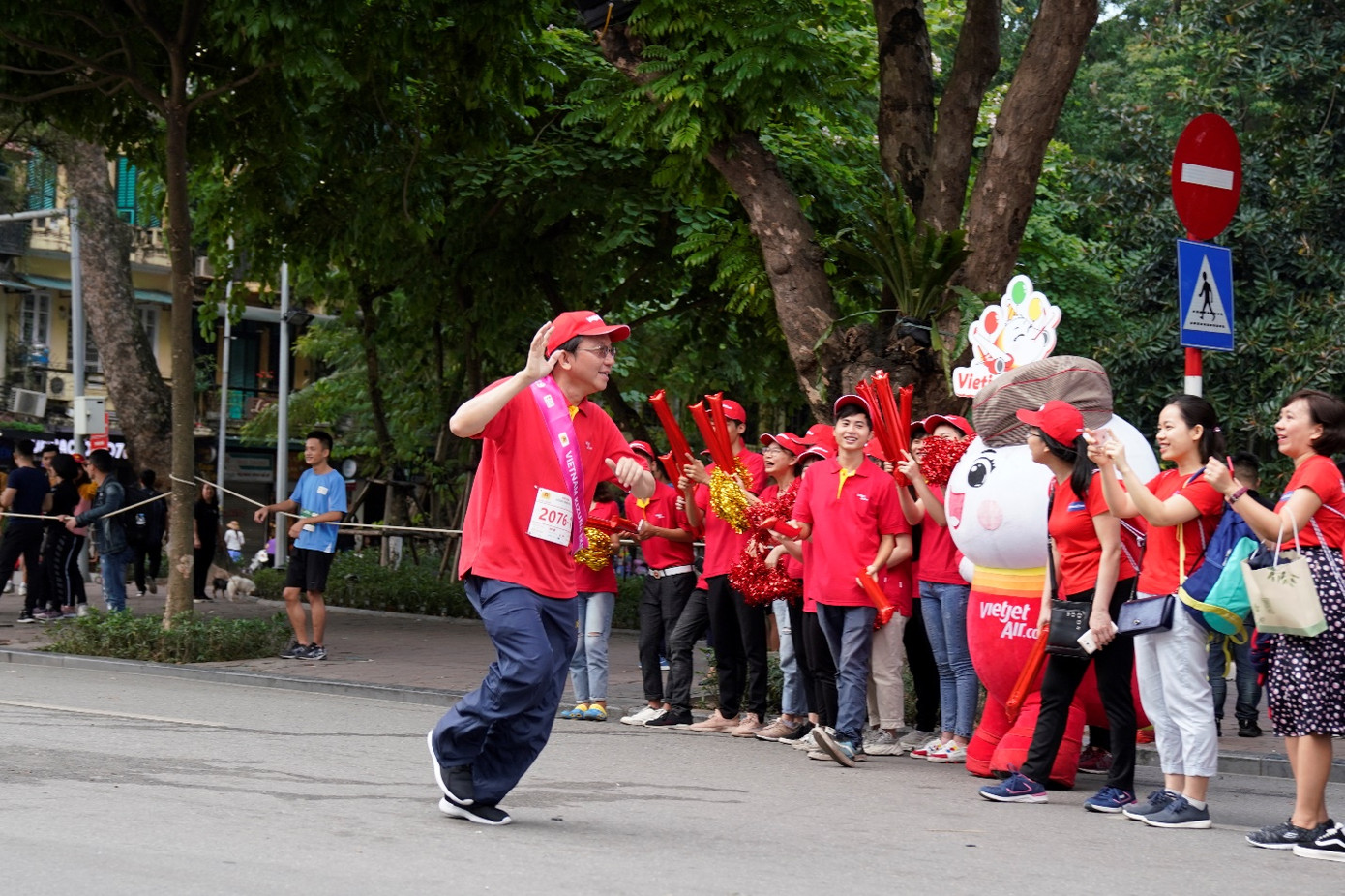 Vietjet cùng máy bay Amy chạy tiếp sức tại giải Kizuna Ekiden 2019 ảnh 4