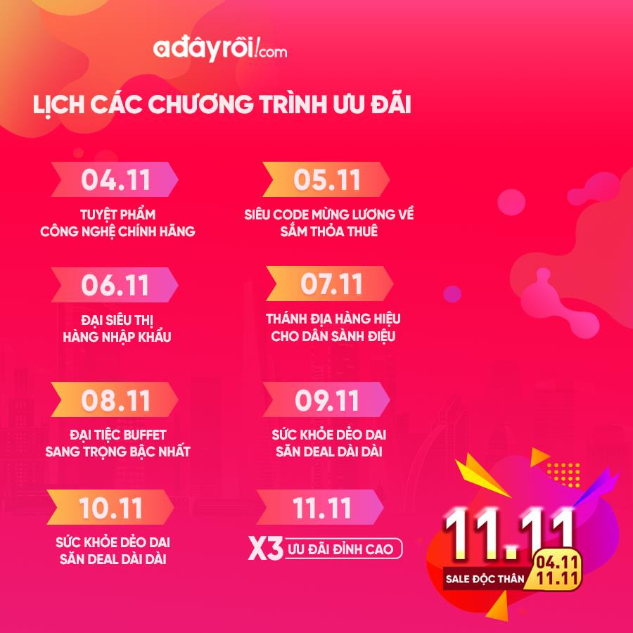 Tuần lễ độc thân không cô đơn với siêu ưu đãi 49%++ từ Adayroi ảnh 1