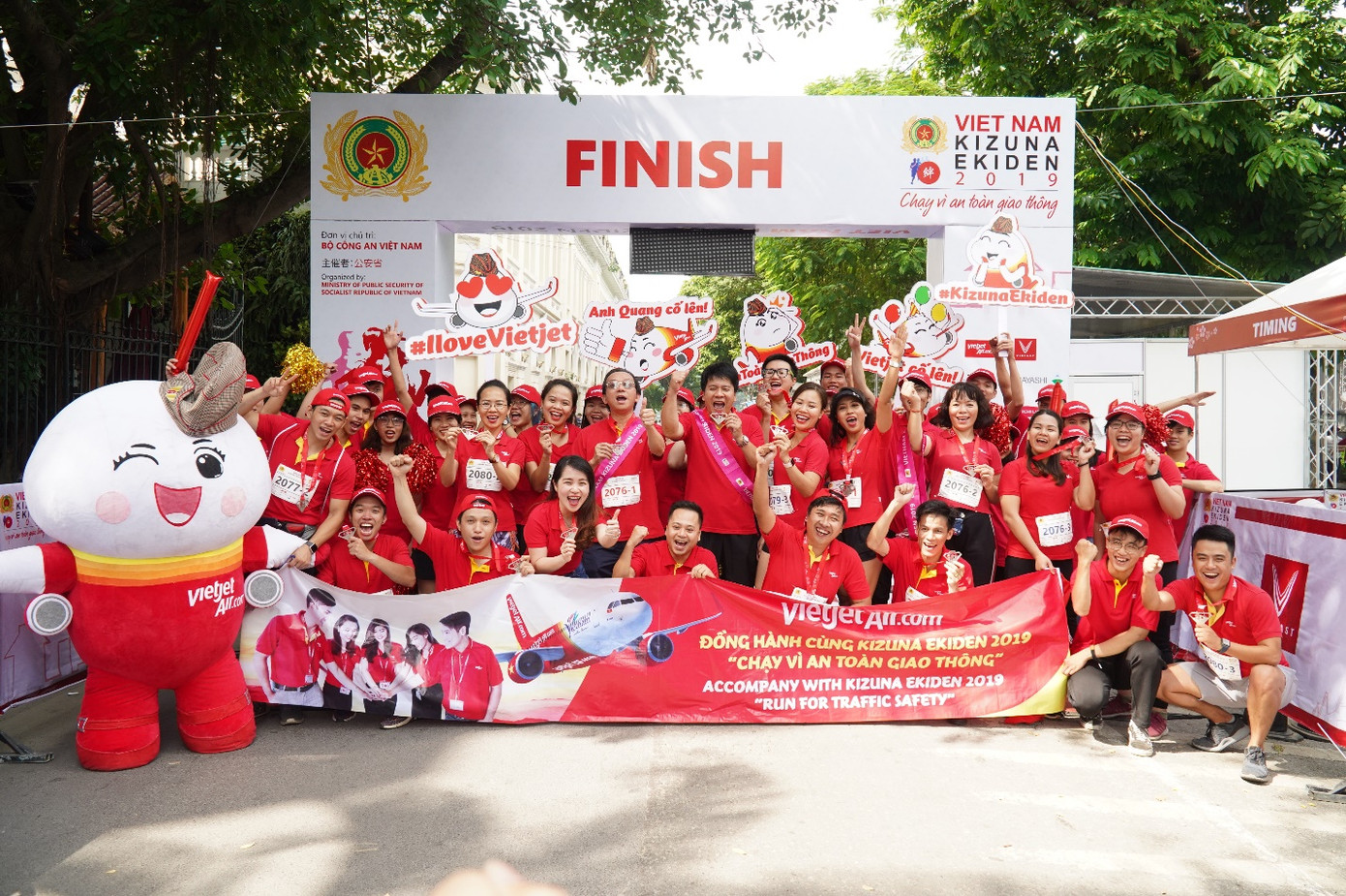 Vietjet cùng máy bay Amy chạy tiếp sức tại giải Kizuna Ekiden 2019 ảnh 10
