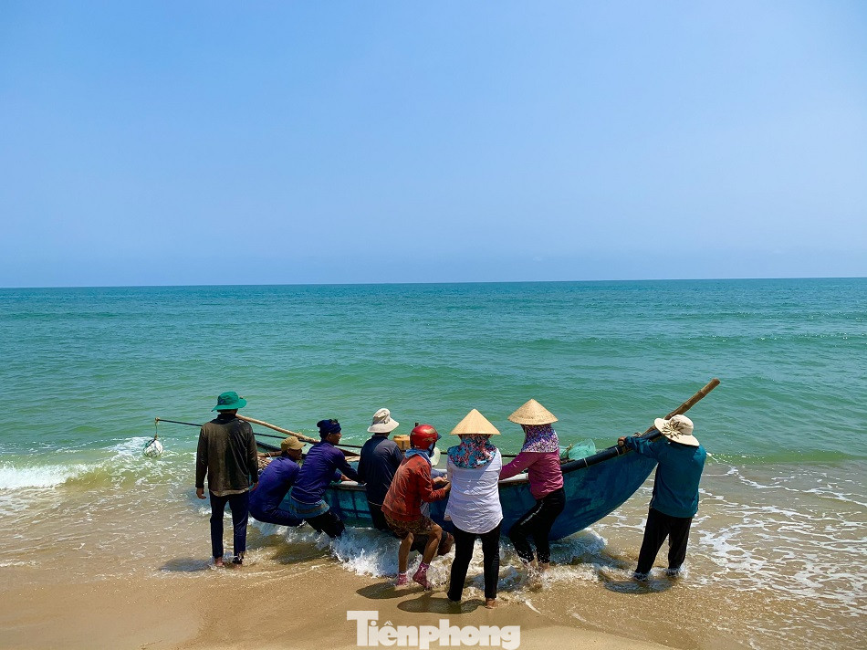 Ngư dân bỏ túi tiền triệu mỗi ngày nhờ cào ‘lộc biển’ ảnh 2
