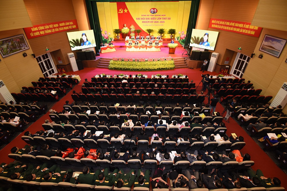 Ban chấp hành Đảng bộ Quảng Ngãi giảm 5 người so với nhiệm kỳ trước ảnh 1