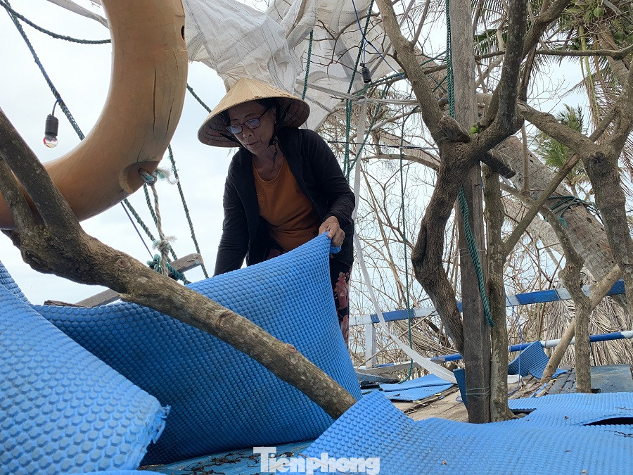 Những 'ngôi nhà cổ tích' ở đảo Lý Sơn hoang tàn sau bão ảnh 5