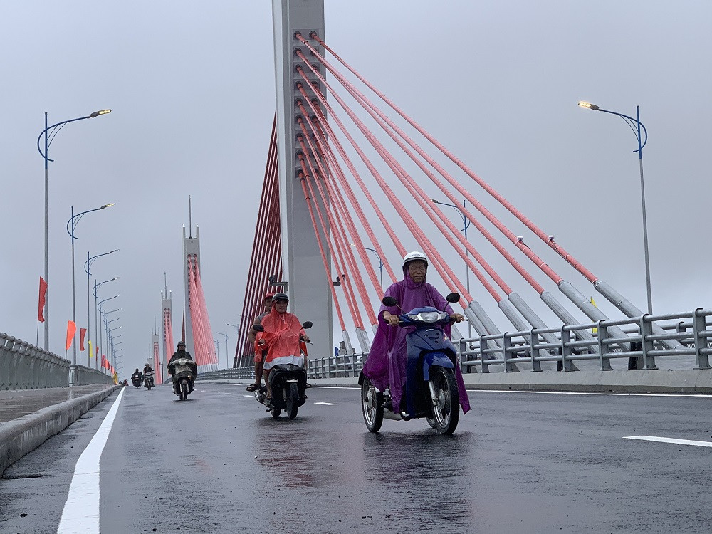 Thông xe kỹ thuật cầu dây văng hiện đại nhất Quảng Ngãi ảnh 3