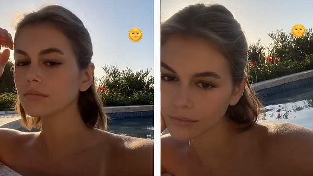 Con gái 19 tuổi của Cindy Crawford eo thon chân dài, xinh như nàng thơ ảnh 20