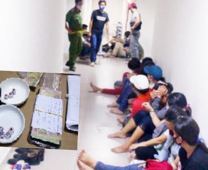 Triệt phá sới bạc 'khủng' trong căn hộ chung cư ảnh 1