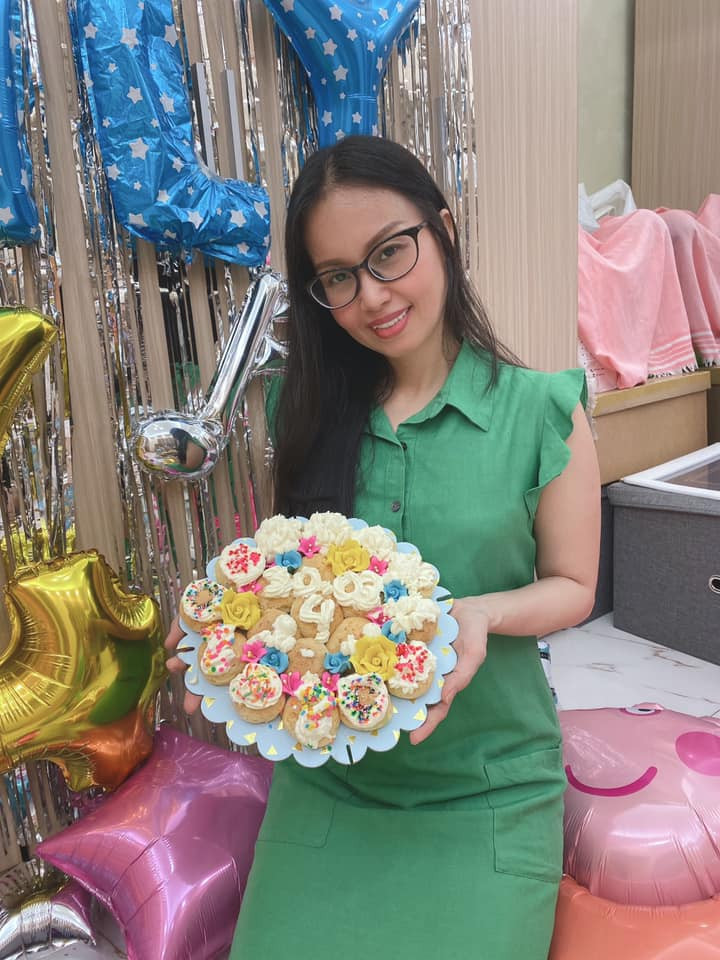 Cẩm Ly xúc động khi được hai con bí mật tổ chức sinh nhật thời Covid-19 ảnh 2