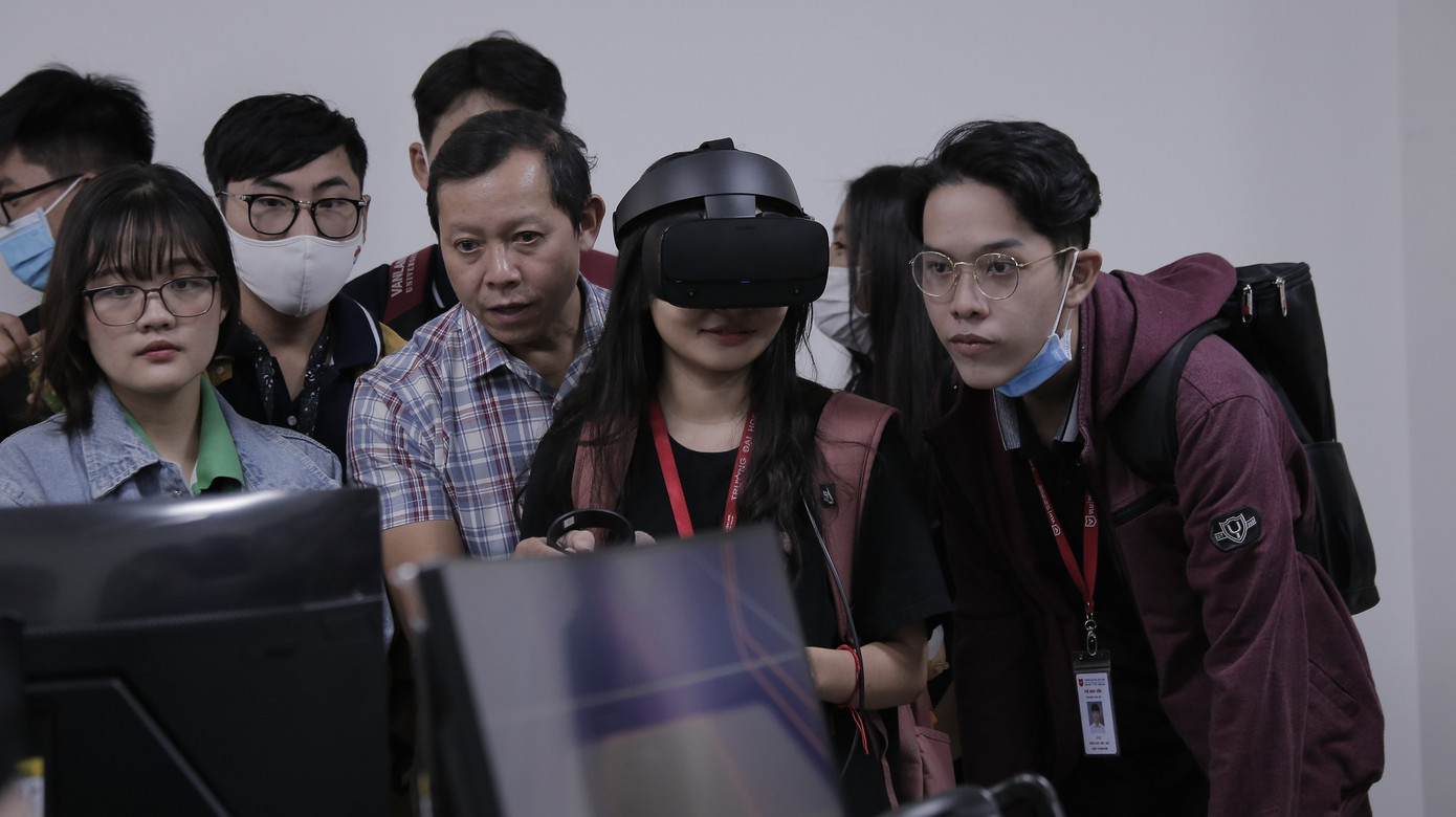 Hàng ngàn học sinh thích thú với ngày hội Toán học mở 2021 ảnh 3