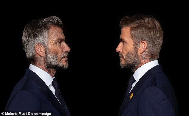 David Beckham bất ngờ hóa ông lão 70 tuổi ảnh 2