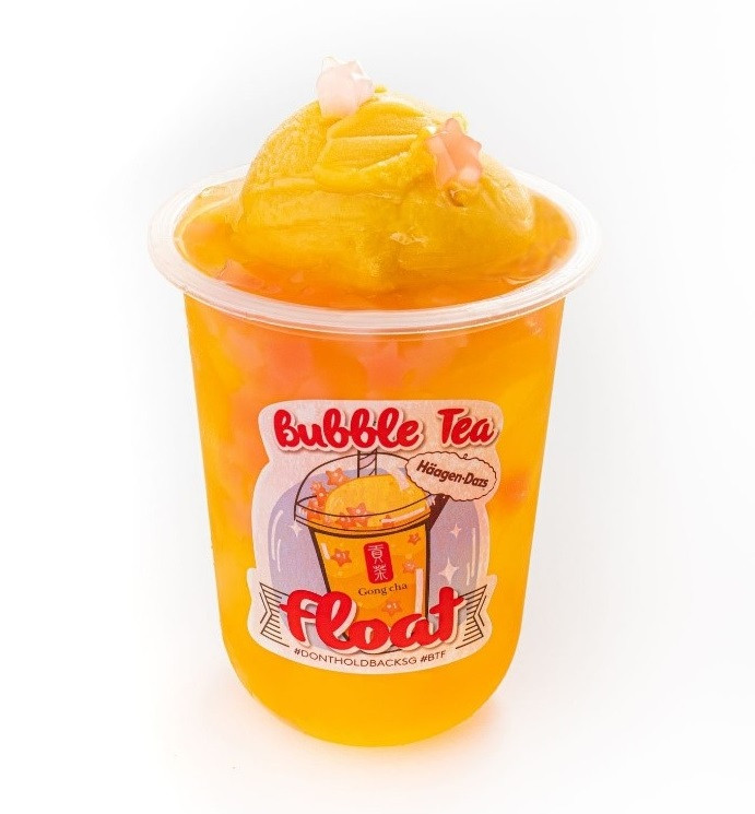 Được săn lùng ở Singapore tuần qua: Trà sữa “mix” kem viên tươi lơ lửng, mới nghe là thèm! ảnh 5