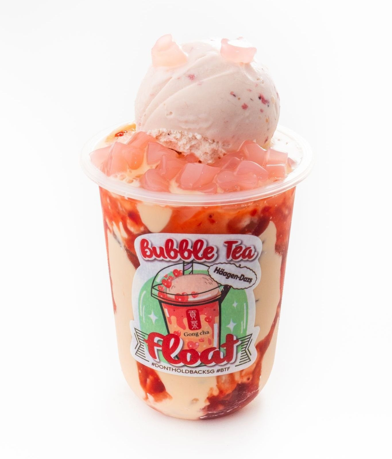 Được săn lùng ở Singapore tuần qua: Trà sữa “mix” kem viên tươi lơ lửng, mới nghe là thèm! ảnh 3