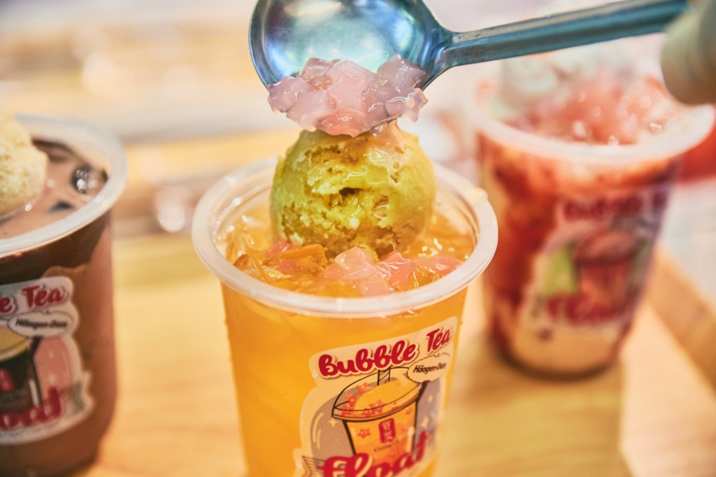 Được săn lùng ở Singapore tuần qua: Trà sữa “mix” kem viên tươi lơ lửng, mới nghe là thèm! ảnh 6