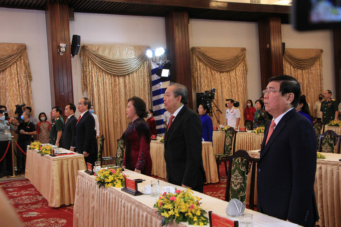 Chủ tịch Quốc Hội dự lễ kỷ niệm 45 năm giải phóng miền Nam thống nhất đất nước ảnh 1