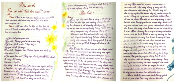 Nữ sinh cấp 3 đạt giải Nhì với cuốn sách ‘Quẳng gánh lo đi để vui sống’ ảnh 2