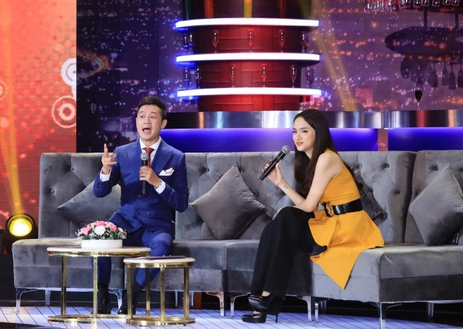 MC Anh Tuấn 'kết đôi' cùng Hoa hậu Hương Giang trong show về âm nhạc ảnh 3