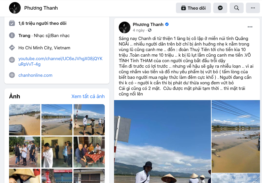 Sở TT&TT TP.HCM làm việc với Phương Thanh sau phát ngôn về từ thiện ở Quảng Ngãi ảnh 1