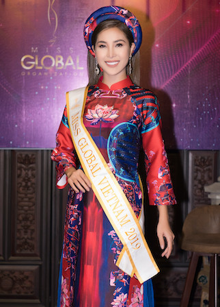 Nữ hoàng trang sức Mỹ Duyên đổi tên, đem quang gánh đi thi tại Miss Global ảnh 3