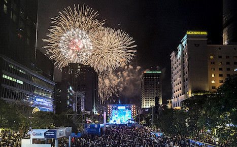 Dàn nghệ sĩ khuấy động Lễ hội Countdown Light trên phố đi bộ Nguyễn Huệ ảnh 10