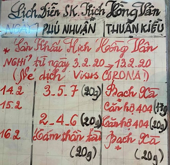 NSND Hồng Vân đóng cửa sân khấu vì sợ virus Corona ảnh 1