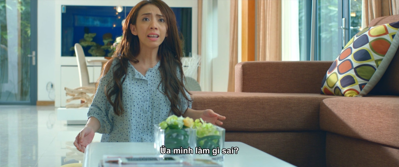 Làm quân sư tình yêu, “Chị Mười Ba” Thu Trang bị mắng trong “Tôi là não cá vàng" ảnh 1