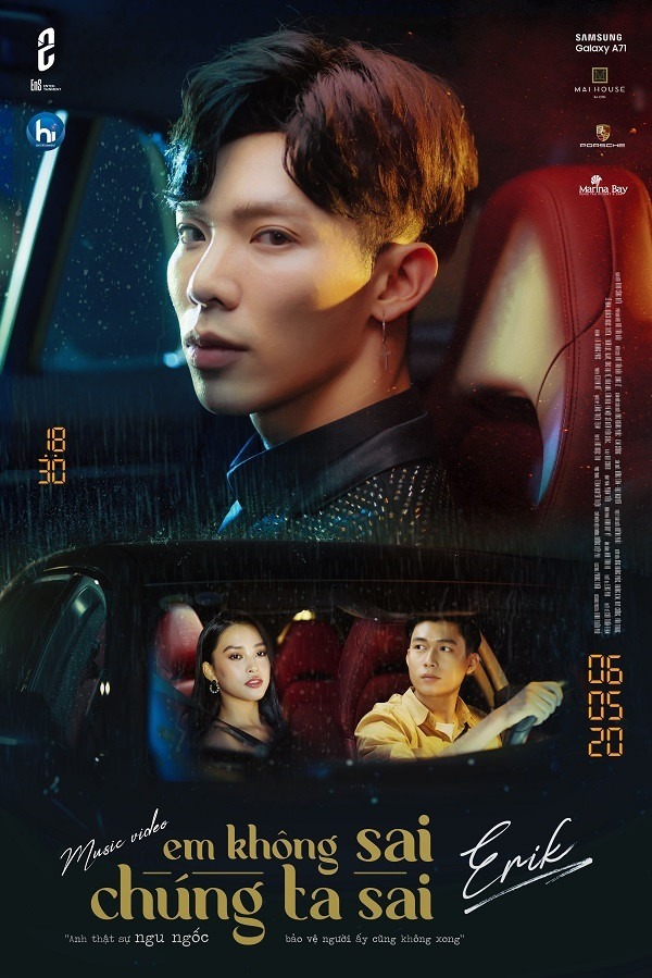 Erik tung MV “Em không sai, chúng ta sai”, Đức Phúc - Hoà Minzy đóng vai chính mình! ảnh 2